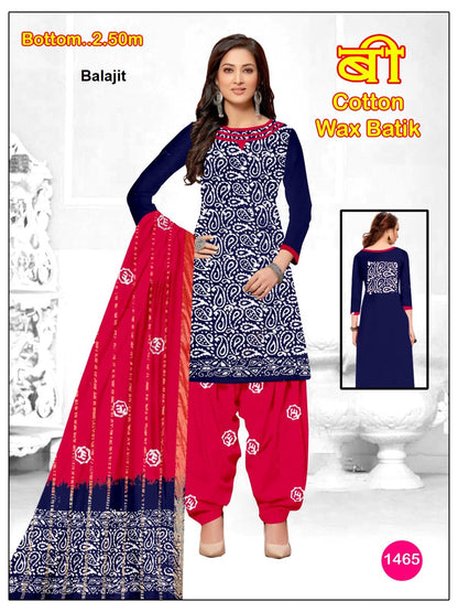 Wax Batik 0406 Balajit Cotton Dress Material Wholesale Price