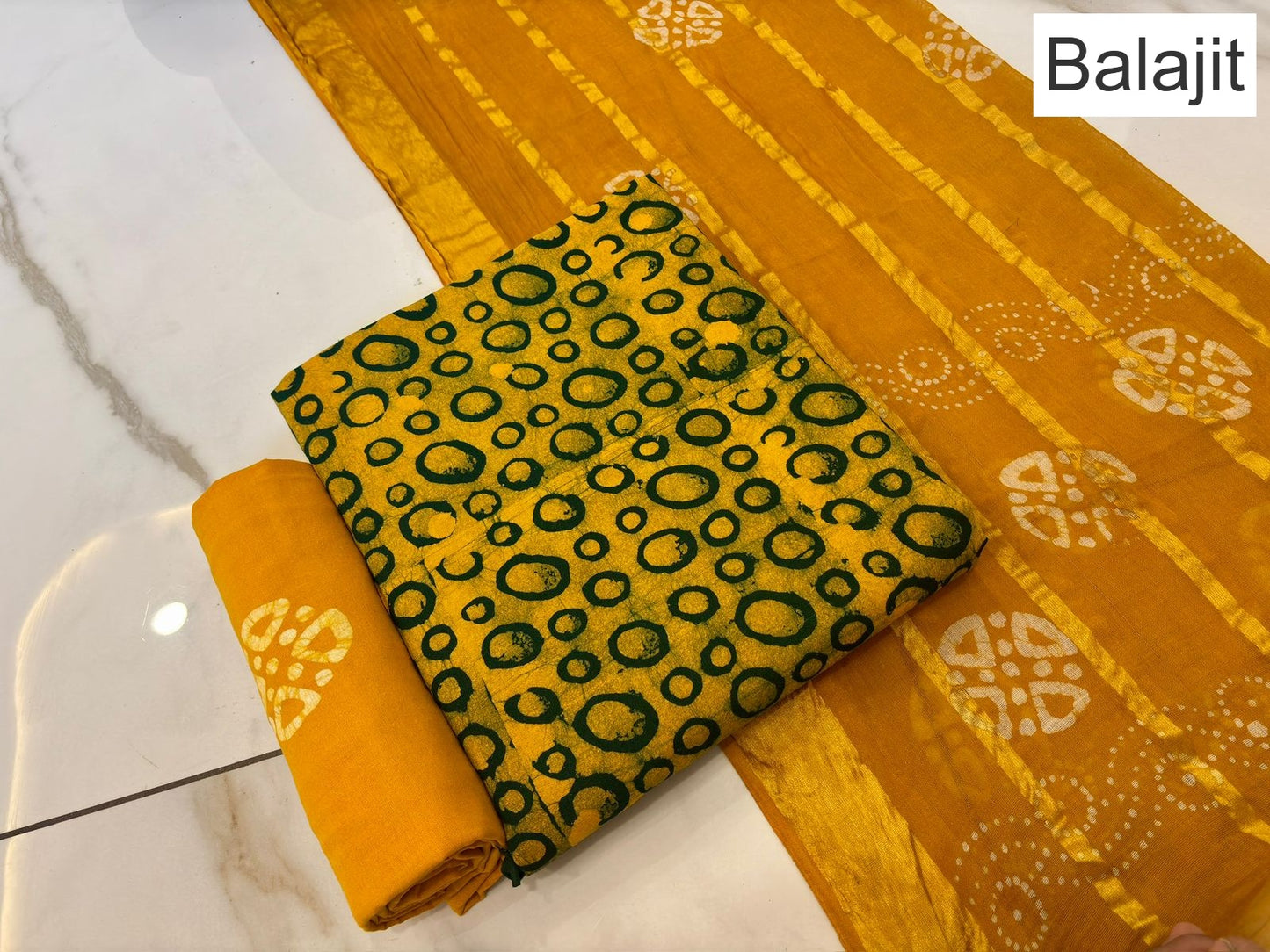 Wax Batik 141125 Balajit Cotton Salwar Suits Manufacturer Ahmedabad