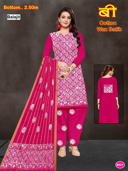 Wax Batik 210426 Balajit Cotton Dress Material Manufacturer Ahmedabad