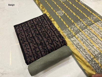 Wax Batik 230126 Balajit Cotton Dress Material Wholesale Price