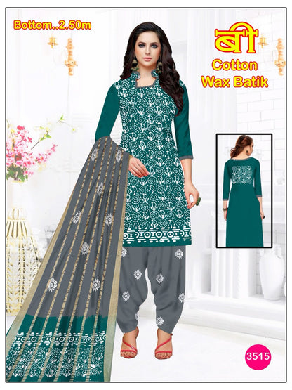 Wax Batik 2603 Balajit Cotton Dress Material Manufacturer