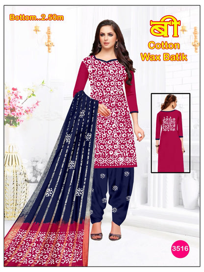 Wax Batik 2603 Balajit Cotton Dress Material Manufacturer
