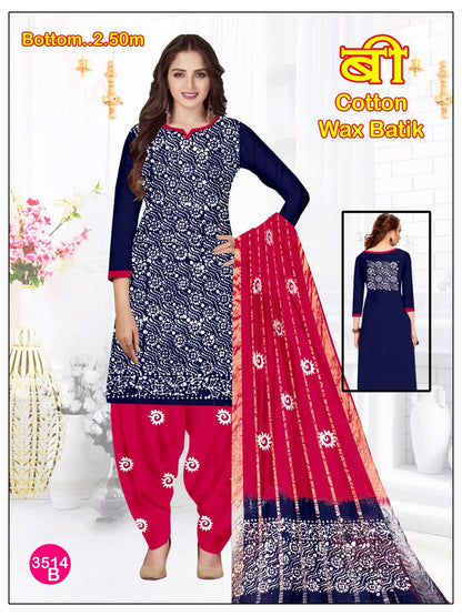 Wax Batik 2603 Balajit Cotton Dress Material Manufacturer