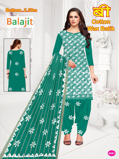Wax Batik 3103 Balajit Cotton Dress Material Wholesaler Ahmedabad
