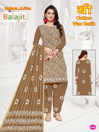 Wax Batik 3103 Balajit Cotton Dress Material Wholesaler Ahmedabad