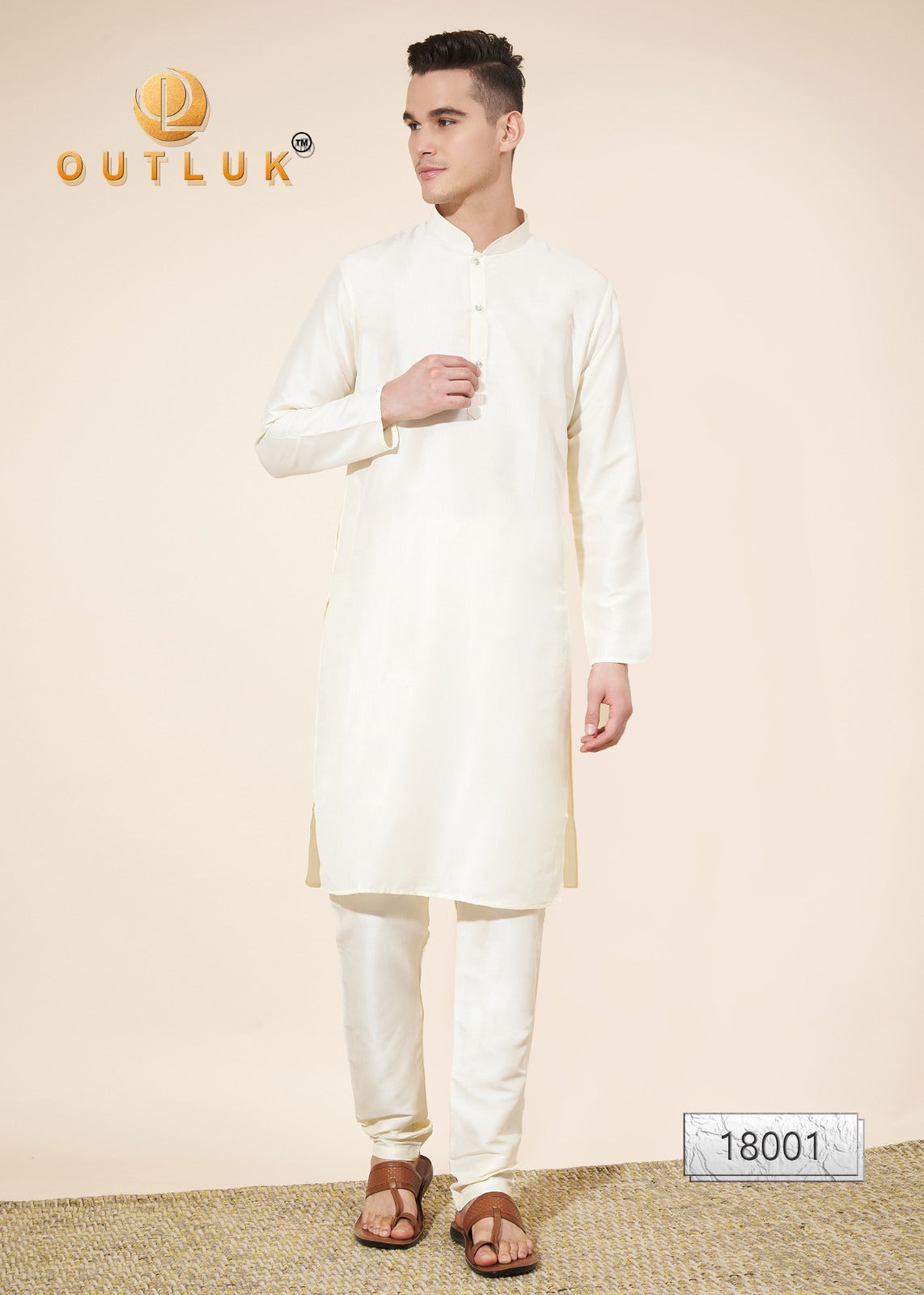 Wedding Collection Vol 18 Outluk Silk Mens Kurta Pajama Supplier Gujar Kavya Style Plus
