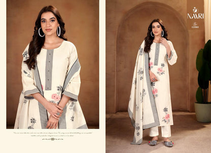 Welsy Naari Pure Cotton Pant Style Suits Wholesaler India