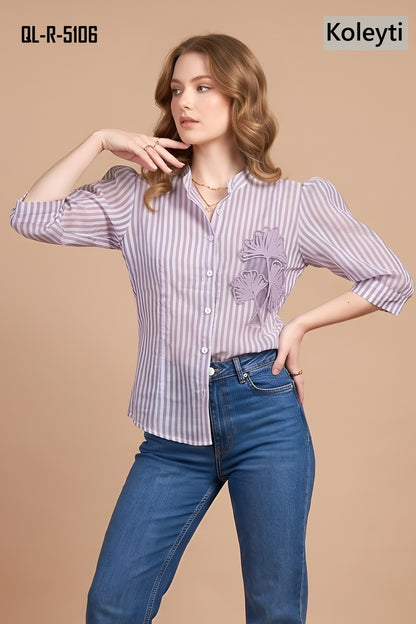 Western Top 1108 Koleyti Imported Women Shirts Wholesale Price