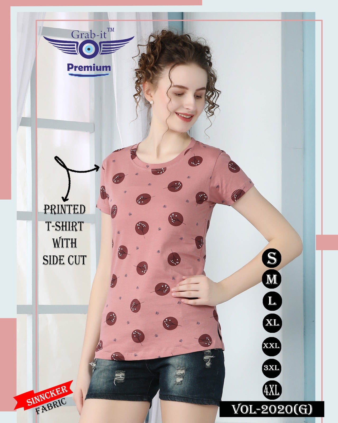 2020 G Grab It Sinker Women Tshirt Wholesale Price