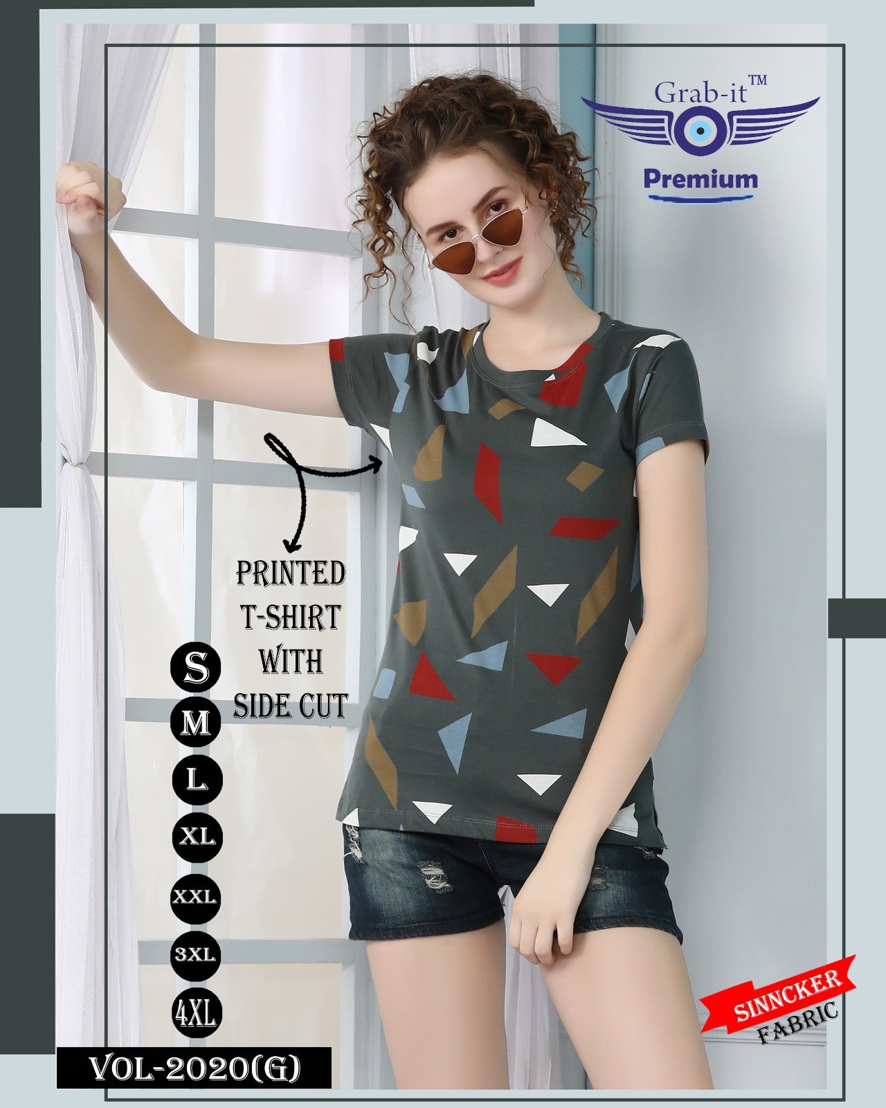 2020 G Grab It Sinker Women Tshirt Wholesale Price