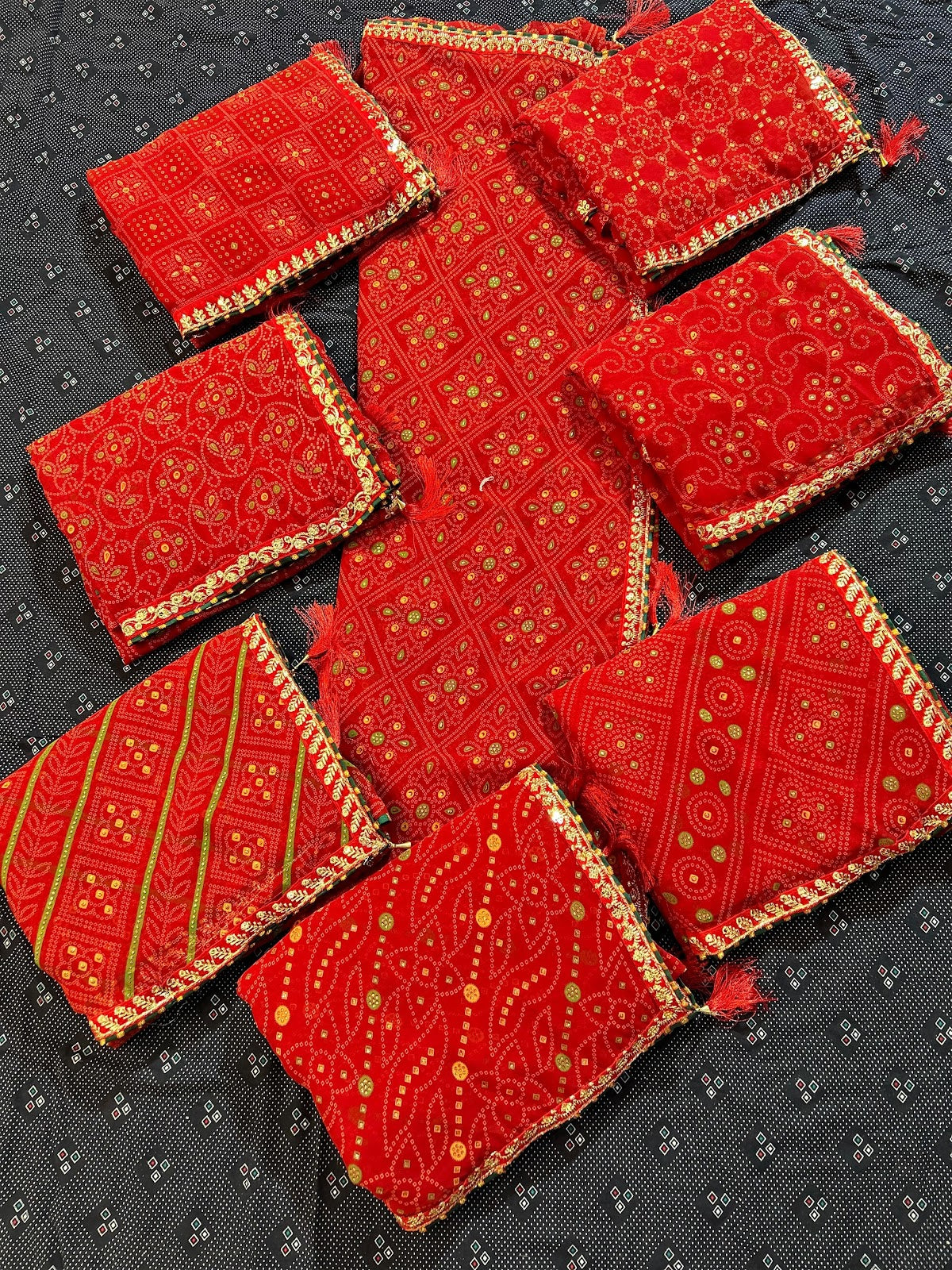 Suhag Jalnidhi Georgette Sarees Manufacturer Ahmedabad