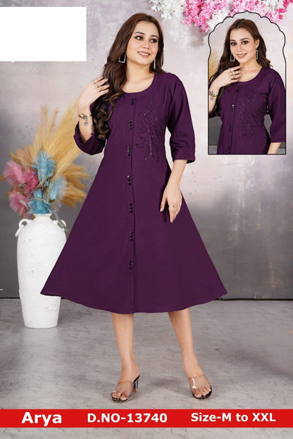 Arya Jnx Bombay A-Line Kurti Wholesaler