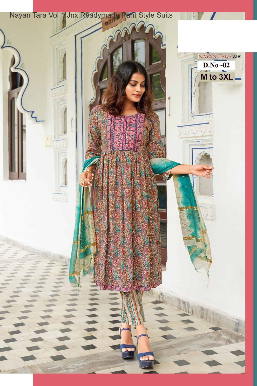Nayan Tara Vol 1 Jnx Rayon Foil Readymade Pant Style Suits Wholesale Price