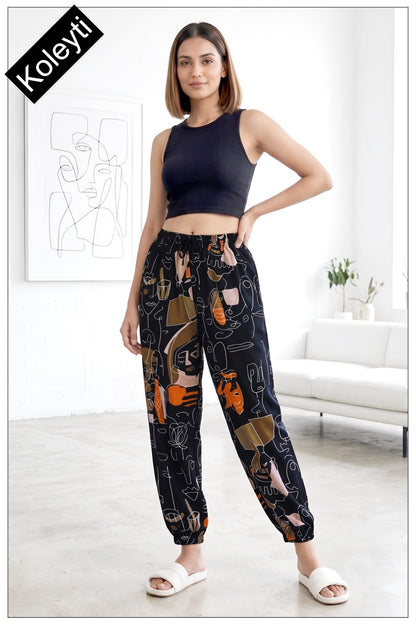 Rib Style 1707 Koleyti Women Night Lower Exporter India