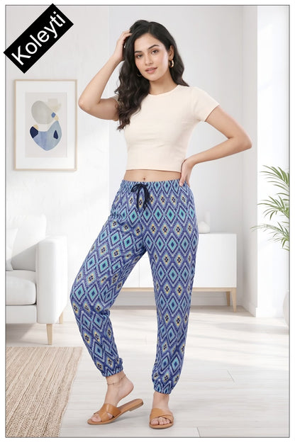 Rib Style 1707 Koleyti Women Night Lower Exporter India