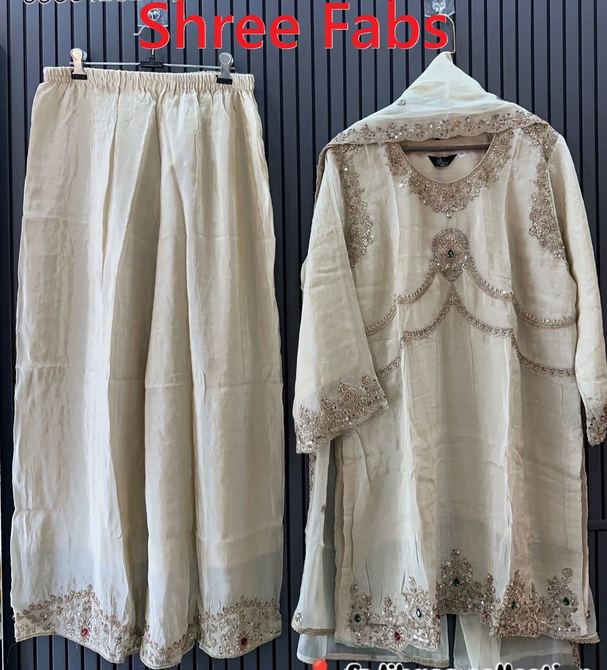Design 2632 Shree Fabs Tissue Pakistani Readymade Suits Wholesale Rate
