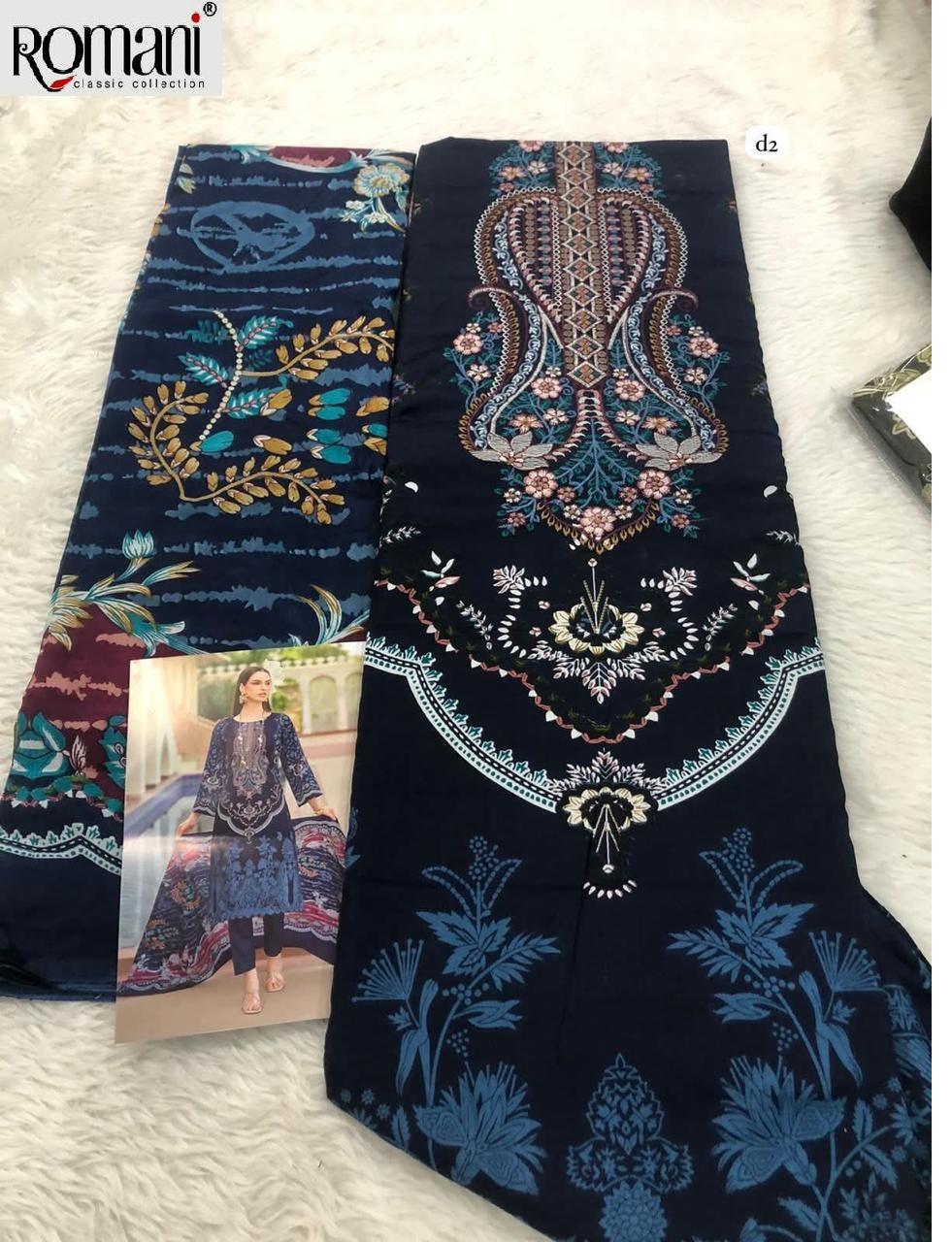 Aarzu Vol 23 Romani Soft Cotton Open picture Karachi Salwar Suits Manufacturer India