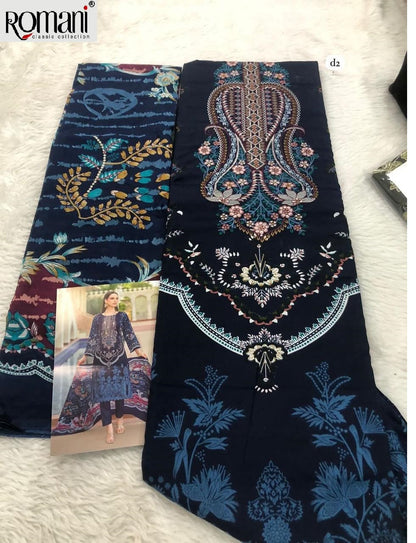 Aarzu Vol 23 Romani Soft Cotton Open picture Karachi Salwar Suits Manufacturer India