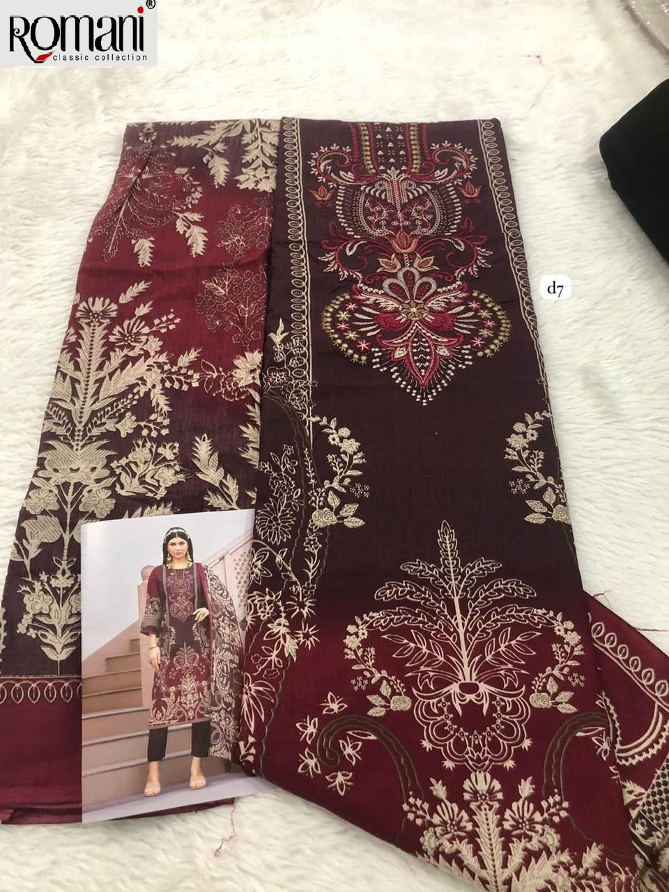 Aarzu Vol 23 Romani Soft Cotton Open picture Karachi Salwar Suits Manufacturer India