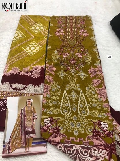 Aarzu Vol 23 Romani Soft Cotton Open picture Karachi Salwar Suits Manufacturer India
