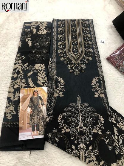 Aarzu Vol 23 Romani Soft Cotton Open picture Karachi Salwar Suits Manufacturer India