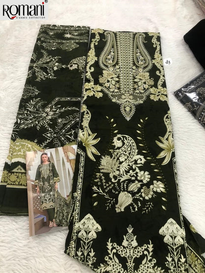 Aarzu Vol 23 Romani Soft Cotton Open picture Karachi Salwar Suits Manufacturer India