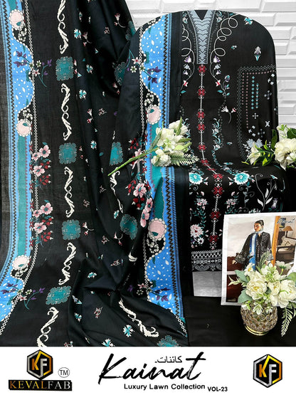 Kainat Vol 23 Keval Fab Cotton Open images Karachi Salwar Suits Manufacturer