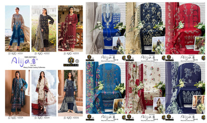 Alija B Vol 42 Keval Fab Lawn Cotton Open Photos Karachi Salwar Suits Exporter
