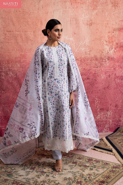 Whimsy Naariti Linen Pant Style Suits Exporter Ahmedabad