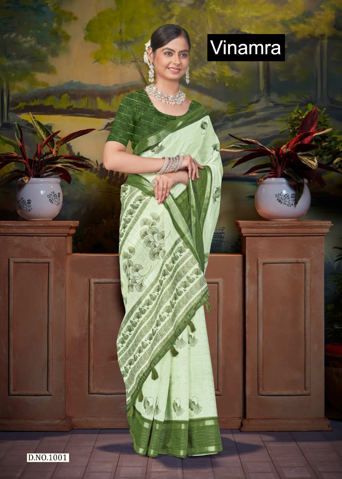 White Cake Vol 1 Vinamra Cotton Silk Sarees Wholesale