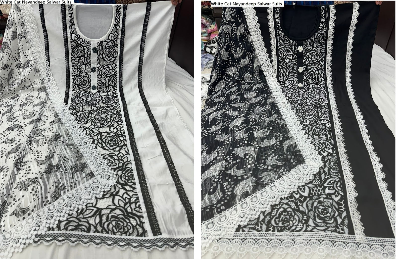 White Cat Nayandeep Pure Cotton Salwar Suits
