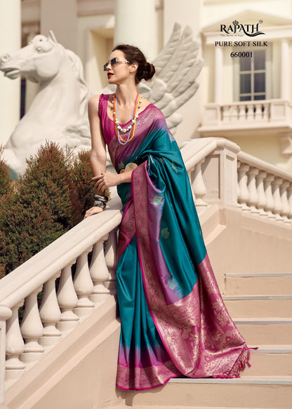White Mango Rajpath Soft Silk Sarees Manufacturer Ahmedabad