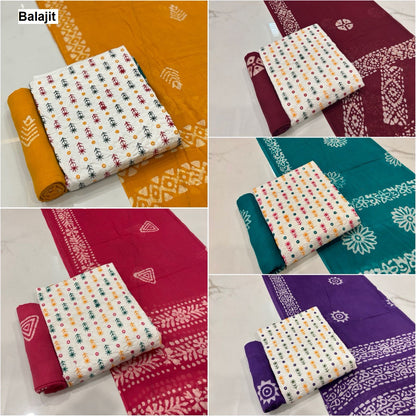 White Naya Andaaz Vol 1 Balajit Satin Salwar Suits Supplier