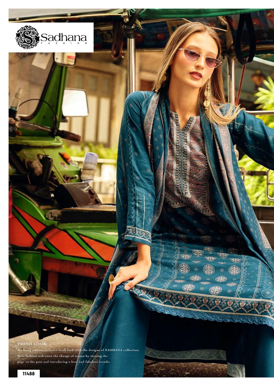 Wild Heart Sadhana Pashmina Suits Exporter