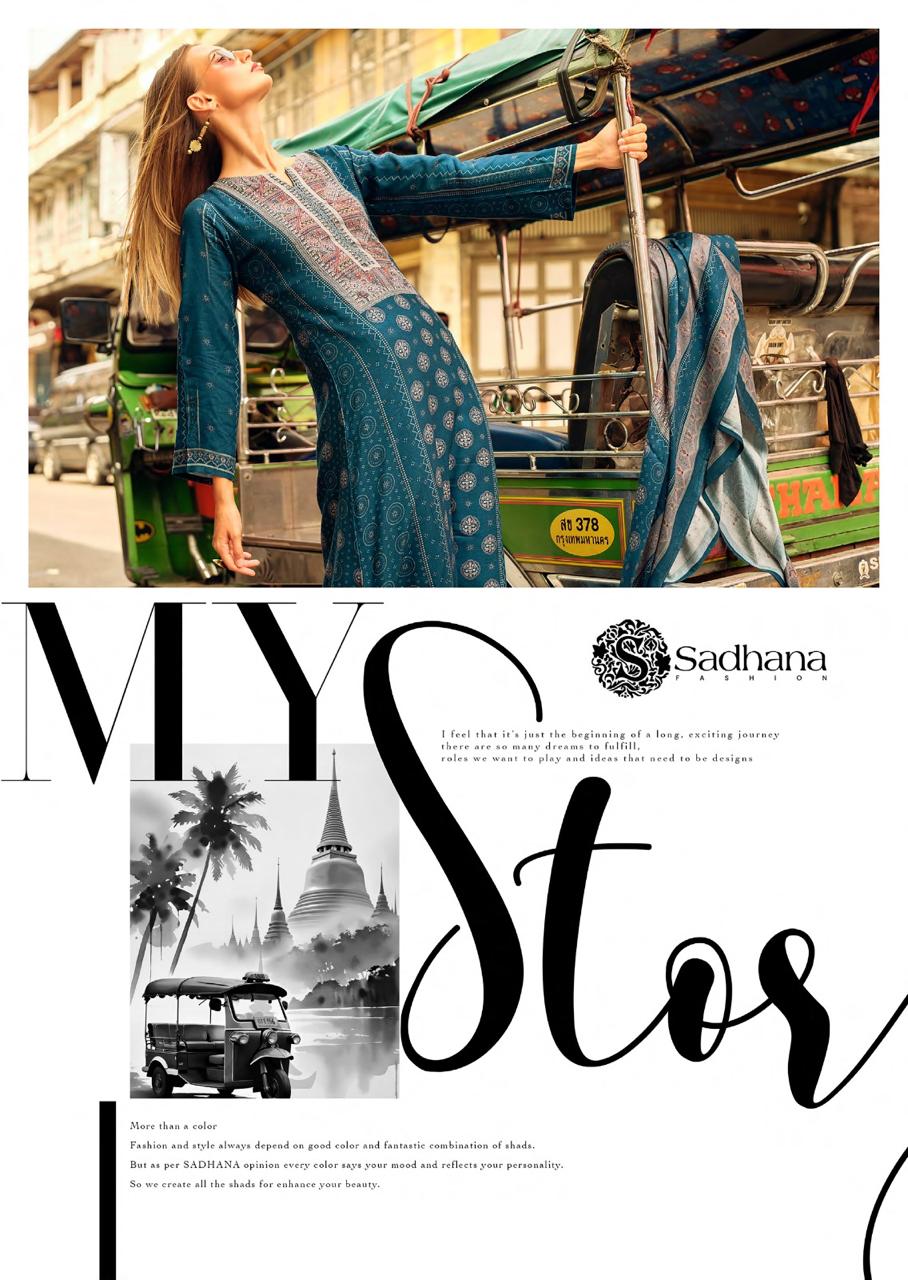 Wild Heart Sadhana Pashmina Suits Exporter