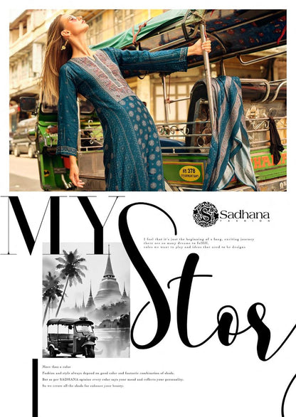 Wild Heart Sadhana Pashmina Suits Exporter