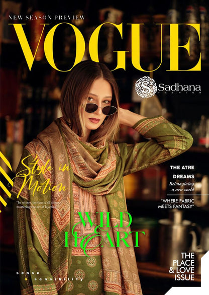 Wild Heart Sadhana Pashmina Suits Exporter