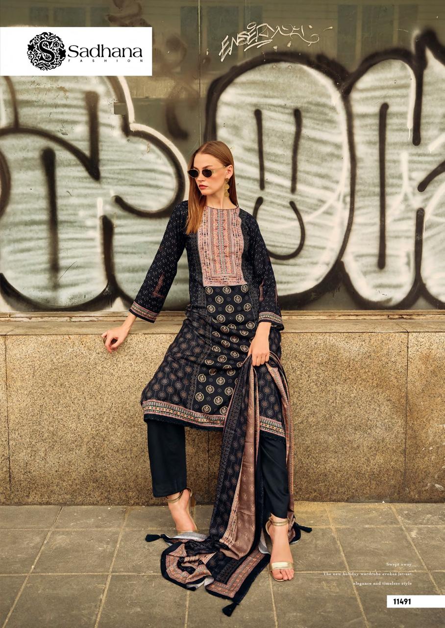 Wild Heart Sadhana Pashmina Suits Exporter