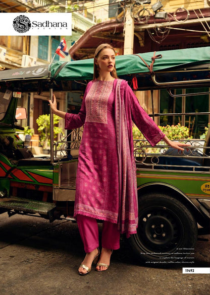 Wild Heart Sadhana Pashmina Suits Exporter