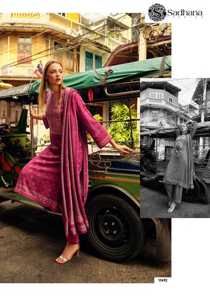 Wild Heart Sadhana Pashmina Suits Exporter