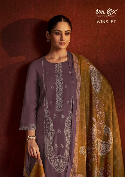 Winslet Omtex Pashmina Suits Wholesaler Gujarat