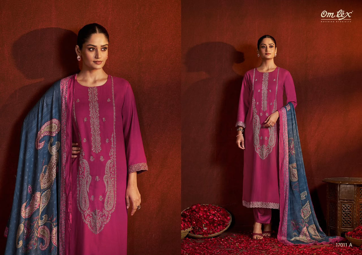 Winslet Omtex Pashmina Suits Wholesaler Gujarat