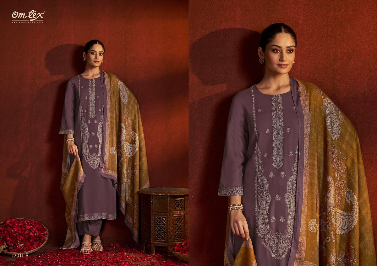 Winslet Omtex Pashmina Suits Wholesaler Gujarat