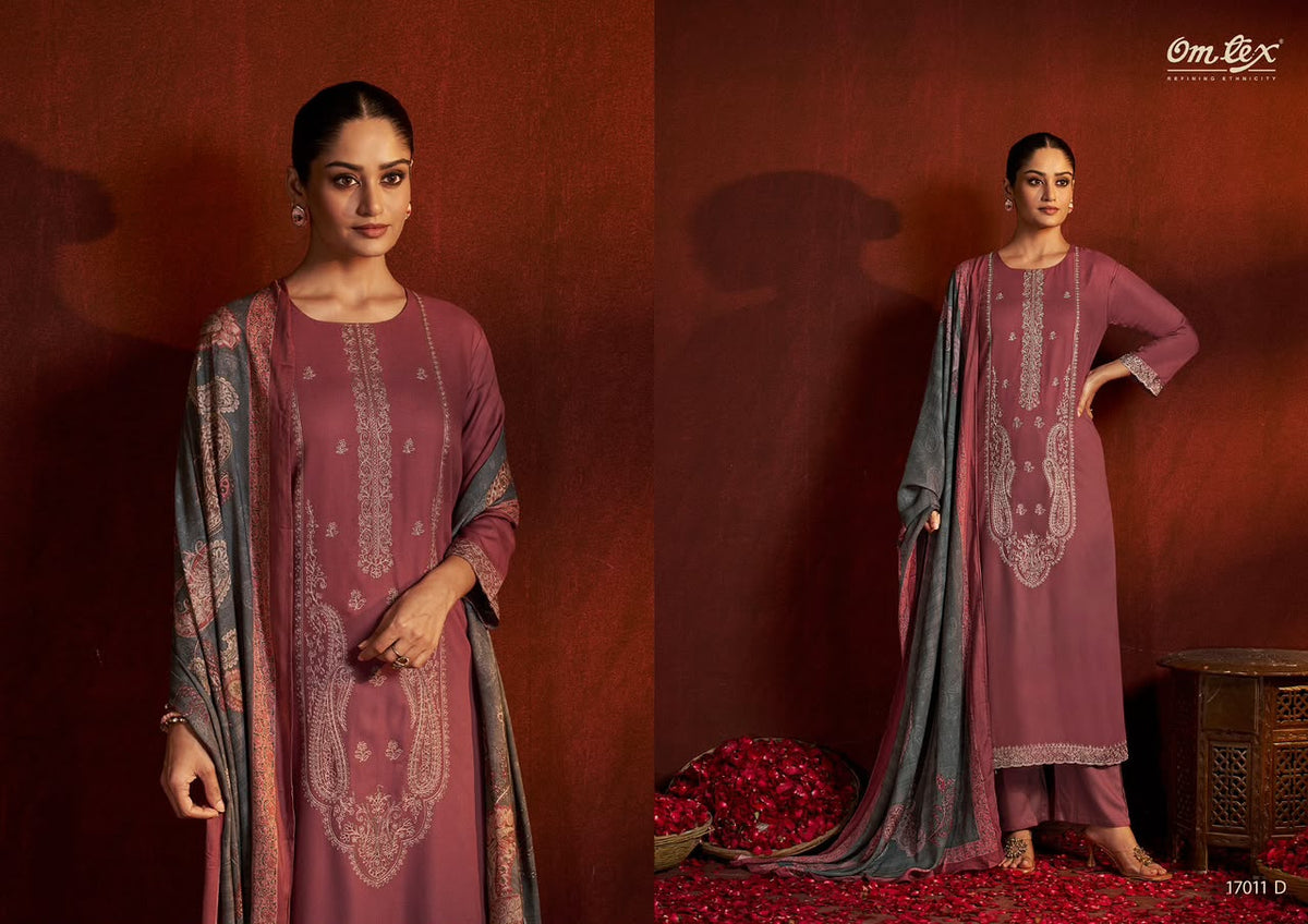 Winslet Omtex Pashmina Suits Wholesaler Gujarat