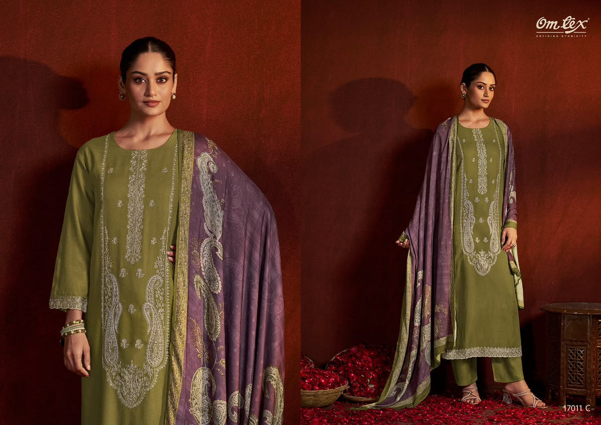 Winslet Omtex Pashmina Suits Wholesaler Gujarat