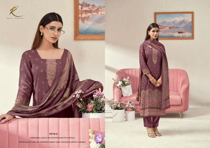 Winter Andaaz Rakhi Fashion Bemberg Pashmina Suits Wholesaler Gujarat