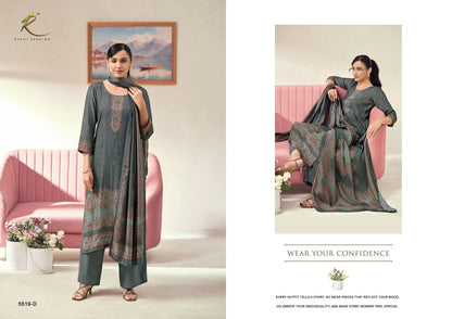 Winter Andaaz Rakhi Fashion Bemberg Pashmina Suits Wholesaler Gujarat