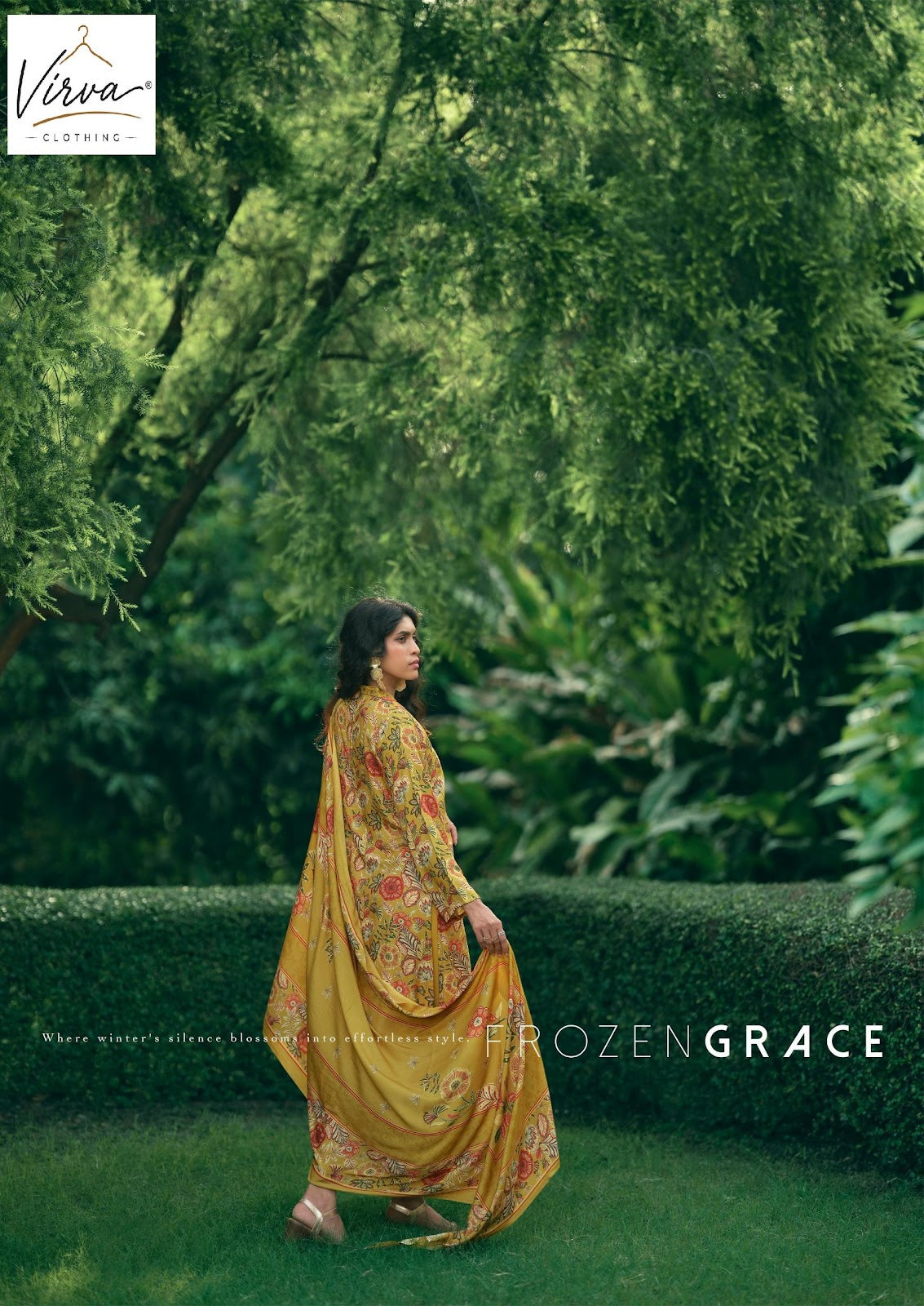 Winter Blossom Virva Viscose Pashmina Suits Wholesale Price