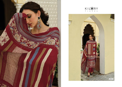 Aalia Afreen Vol 6 Deeptex Prints Cotton Karachi Salwar Suits Supplier Gujarat
