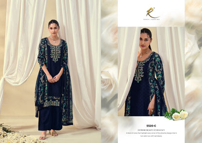 Winter E Jahan 5520 Rakhi Fashion Pashmina Suits Exporter India